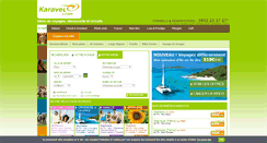 Desktop Screenshot of karavel.com