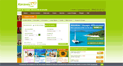 Desktop Screenshot of newsletter.karavel.com